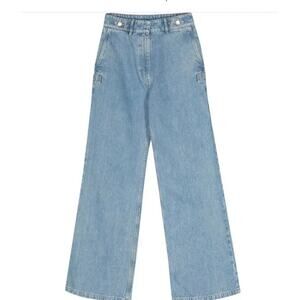 Christian Wijnants Penda Mid-rise Wide Leg jeans FR 38 US 6